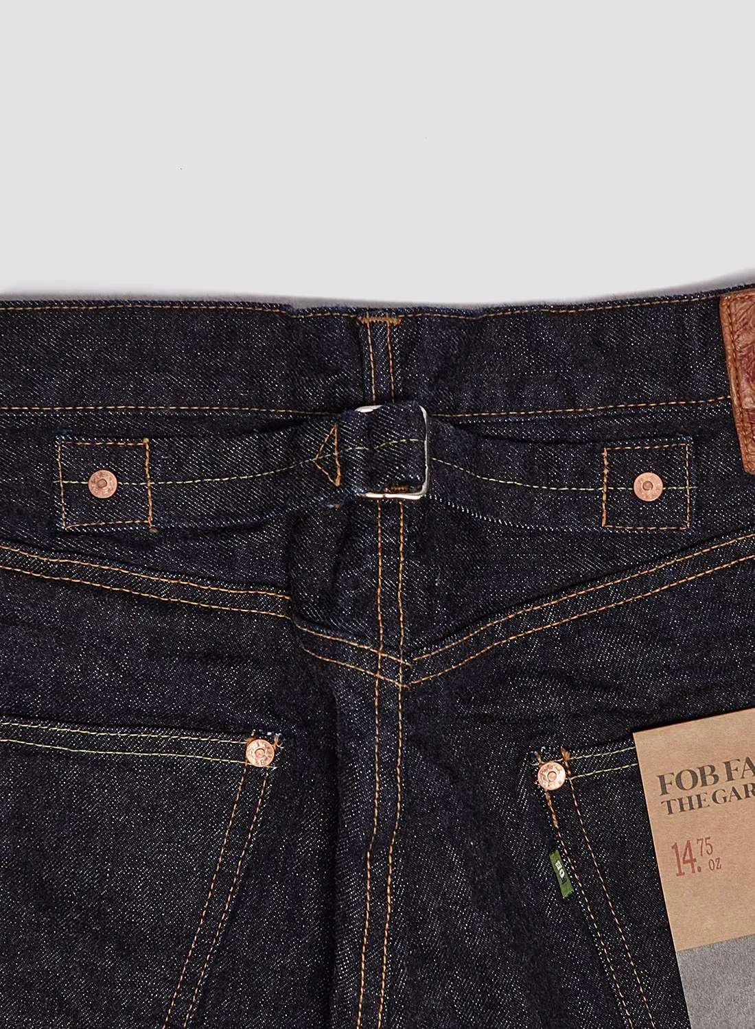 FOB Factory Selvedge Garage Denim 5P Indigo