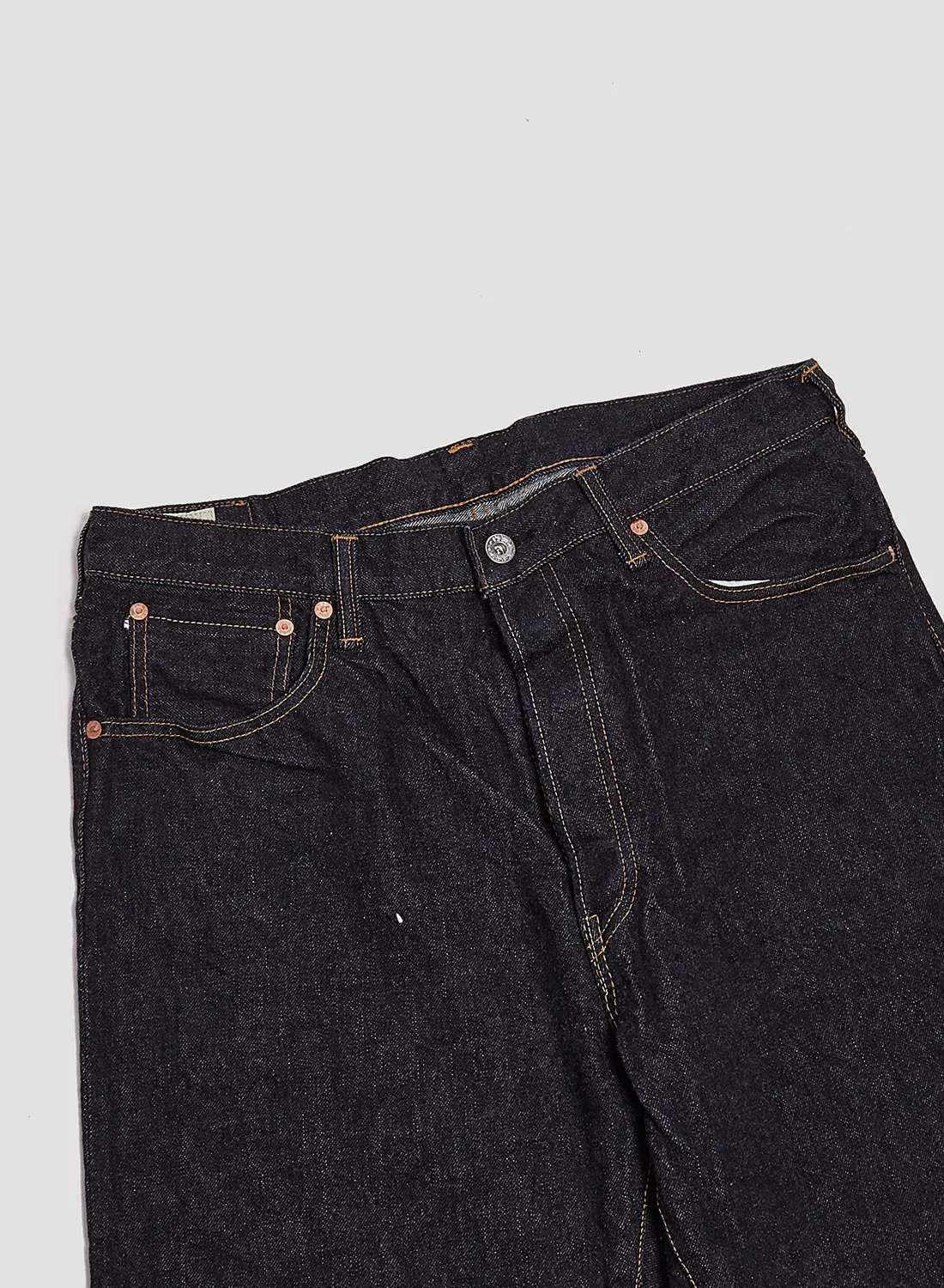 FOB Factory Selvedge Garage Denim 5P Indigo