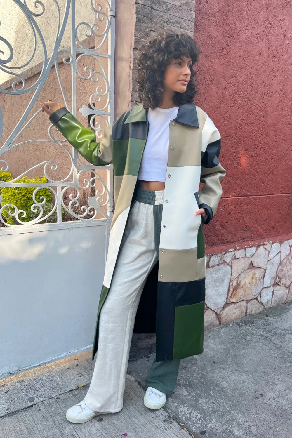 Gisela Cactus Coat