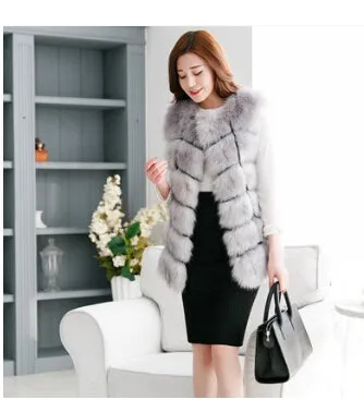 High-Grade Faux  Fur Coat