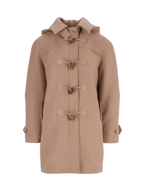 hooded duffle coat