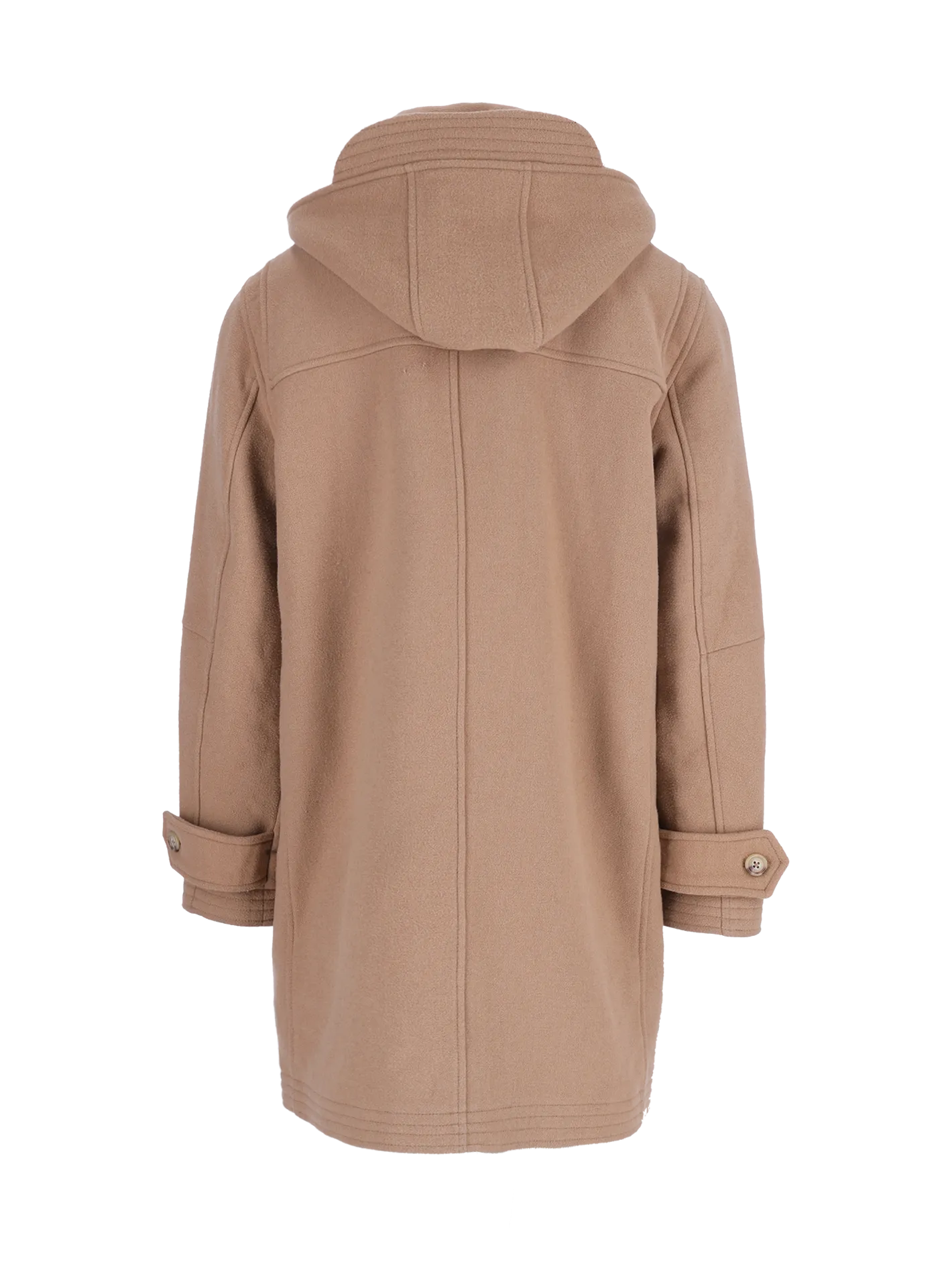 hooded duffle coat