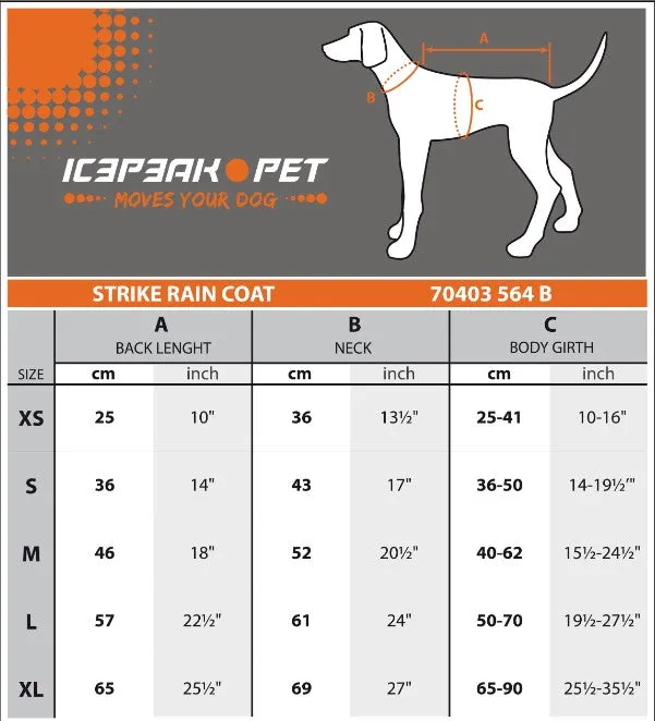 Icepeak - Strike Reflect Raincoat *Black Friday Offer*