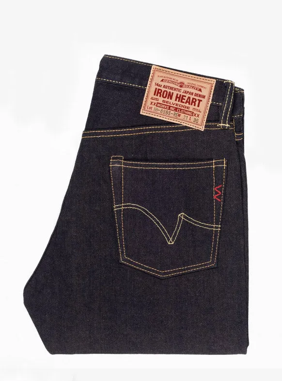 Iron Heart IH-888S-RE Indigo 14.7oz Eco Selvedge Denim