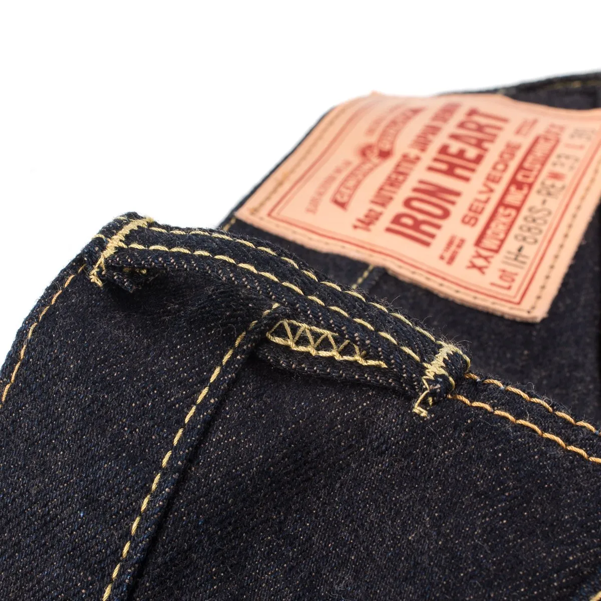 Iron Heart IH-888S-RE Indigo 14.7oz Eco Selvedge Denim