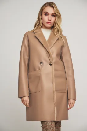 Ivon Coat - Tan