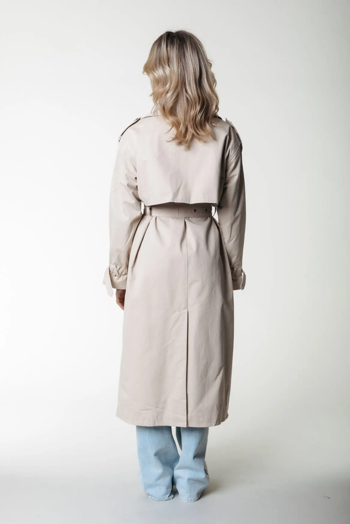 Kaia Trenchcoat | Light sand