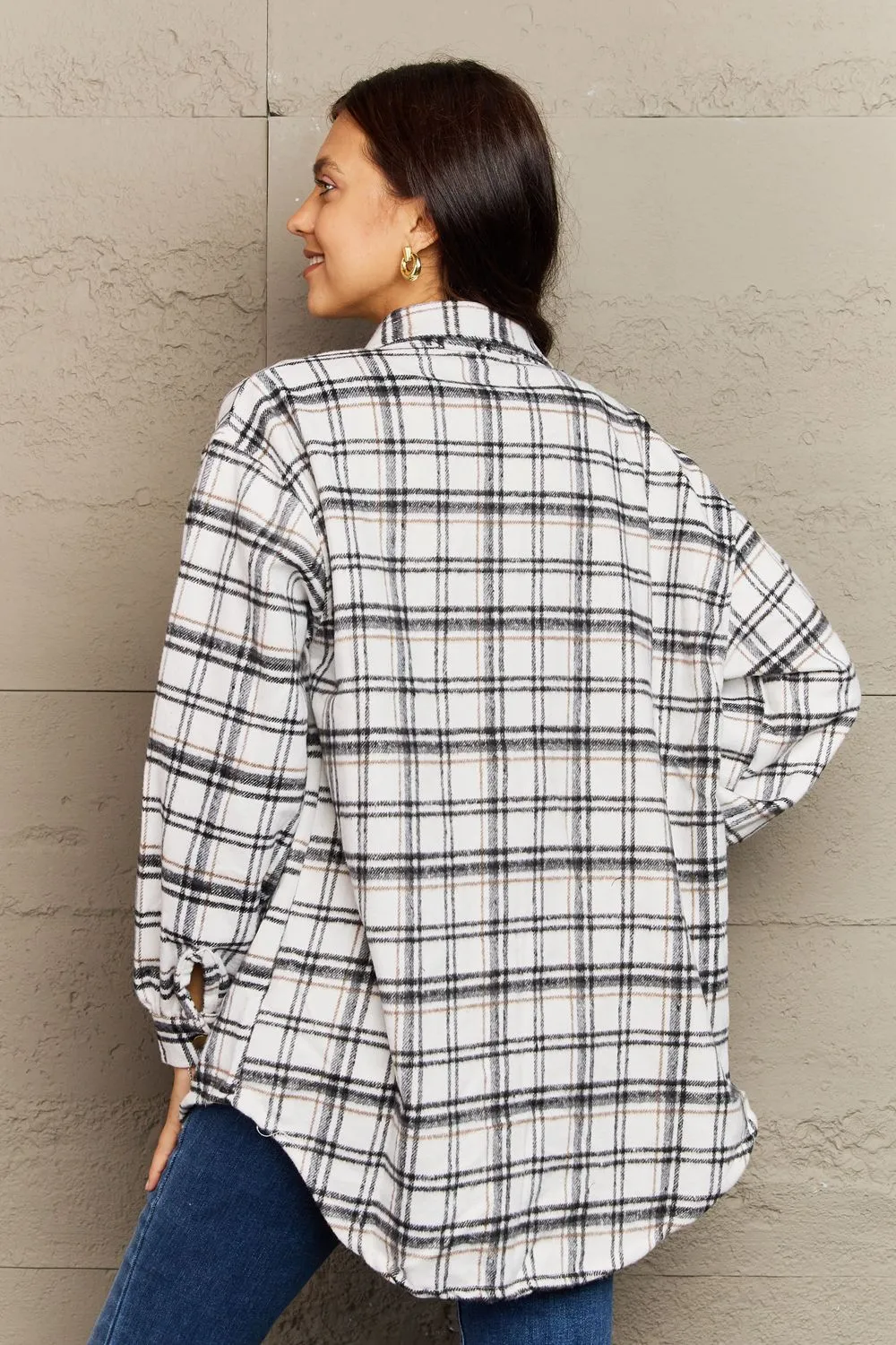 Katrina Plaid Shacket Jacket - 8 Colors