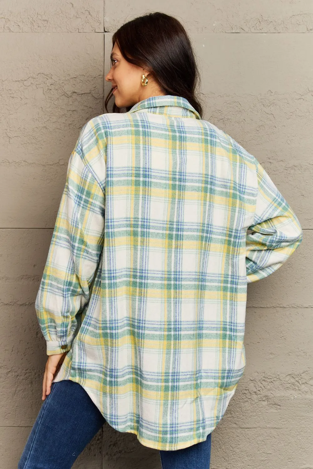 Katrina Plaid Shacket Jacket - 8 Colors