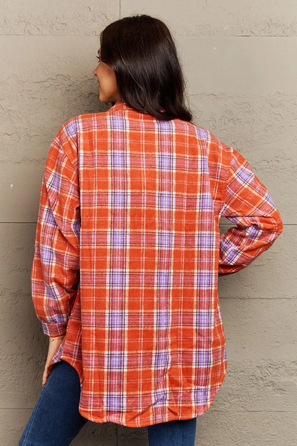 Katrina Plaid Shacket Jacket - 8 Colors