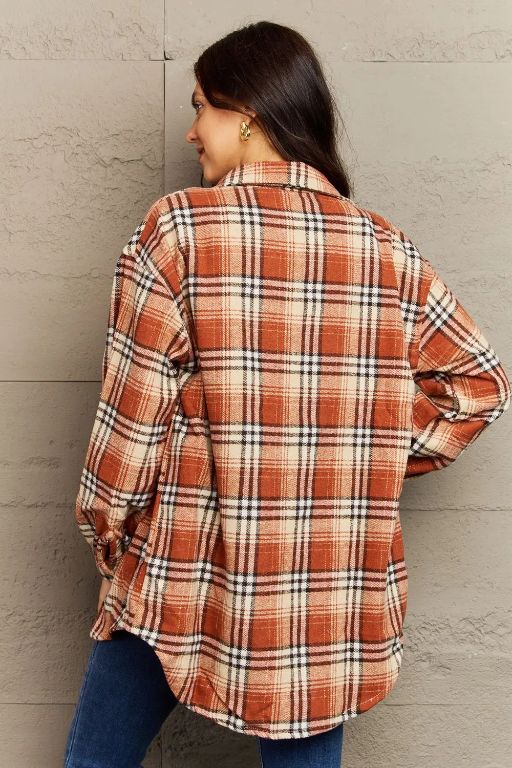 Katrina Plaid Shacket Jacket - 8 Colors