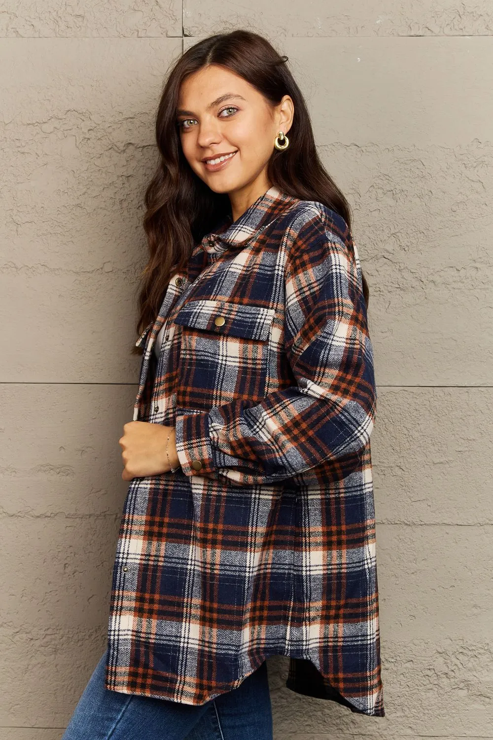 Katrina Plaid Shacket Jacket - 8 Colors