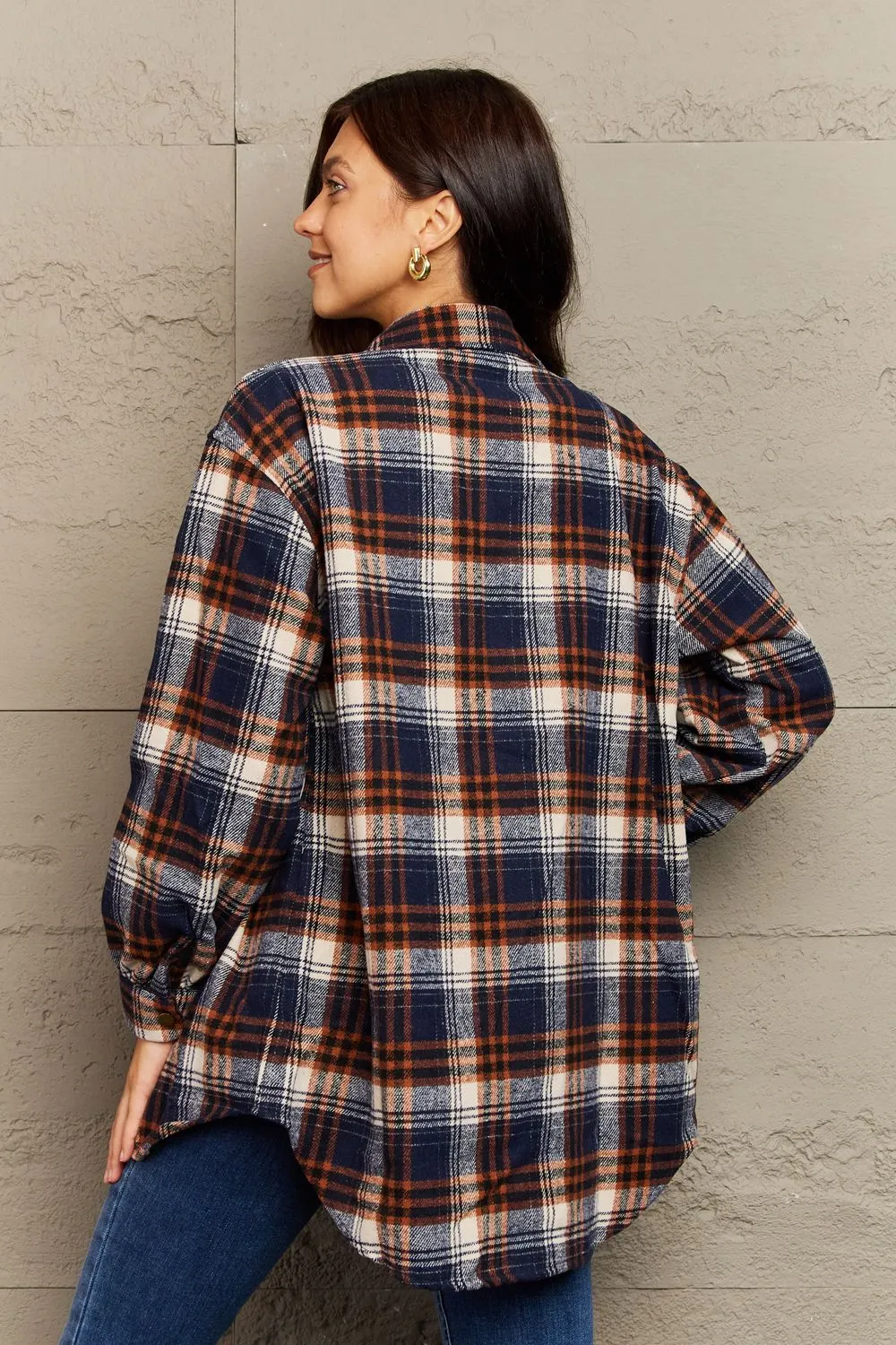 Katrina Plaid Shacket Jacket - 8 Colors