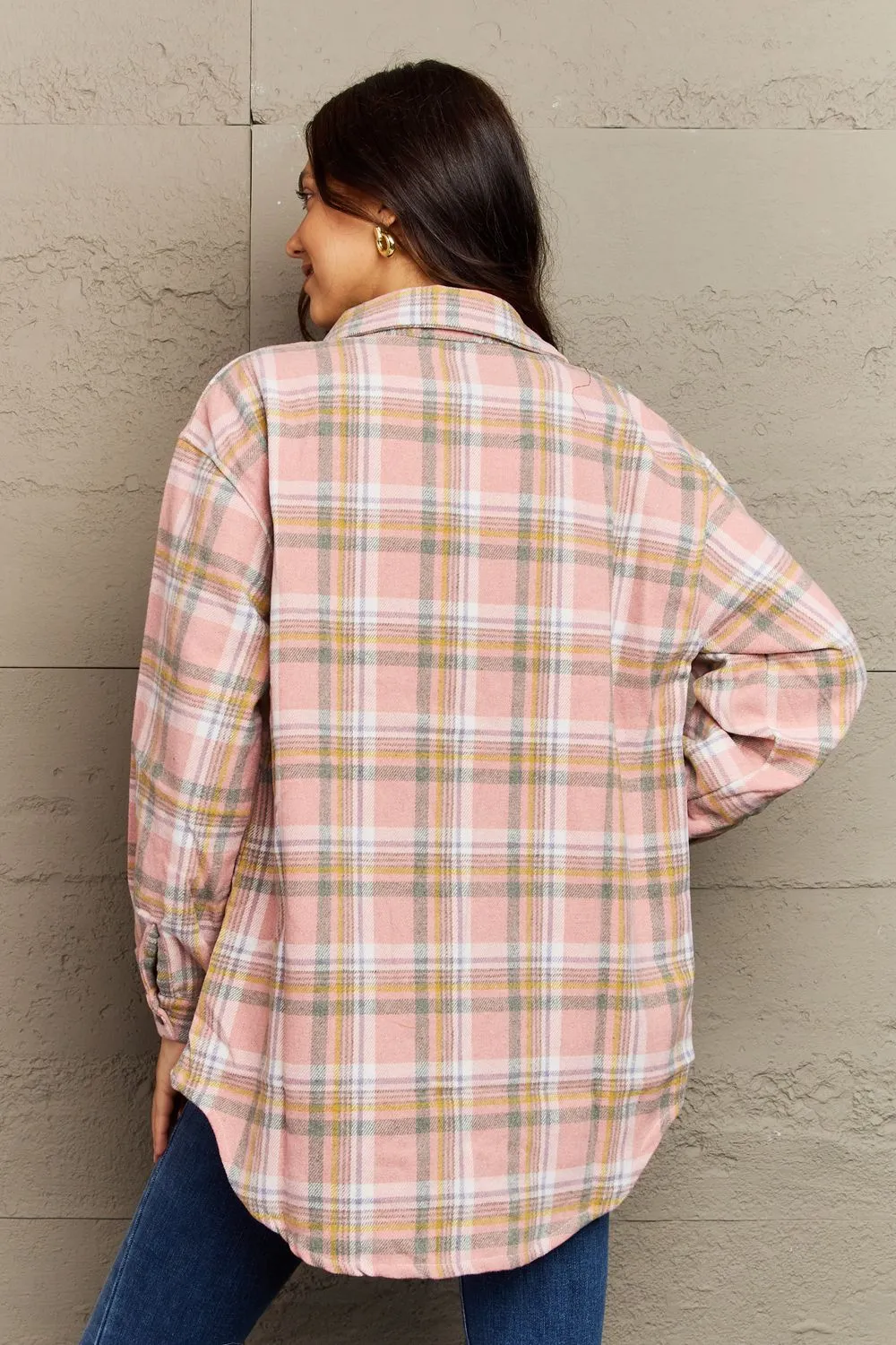 Katrina Plaid Shacket Jacket - 8 Colors