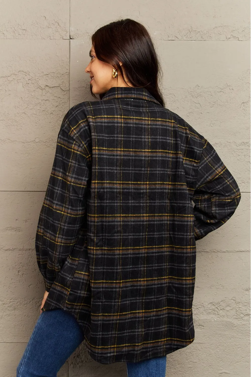 Katrina Plaid Shacket Jacket - 8 Colors