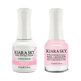 Kiara Sky Classic Gel & Polish Duo - #402 Frenchy Pink