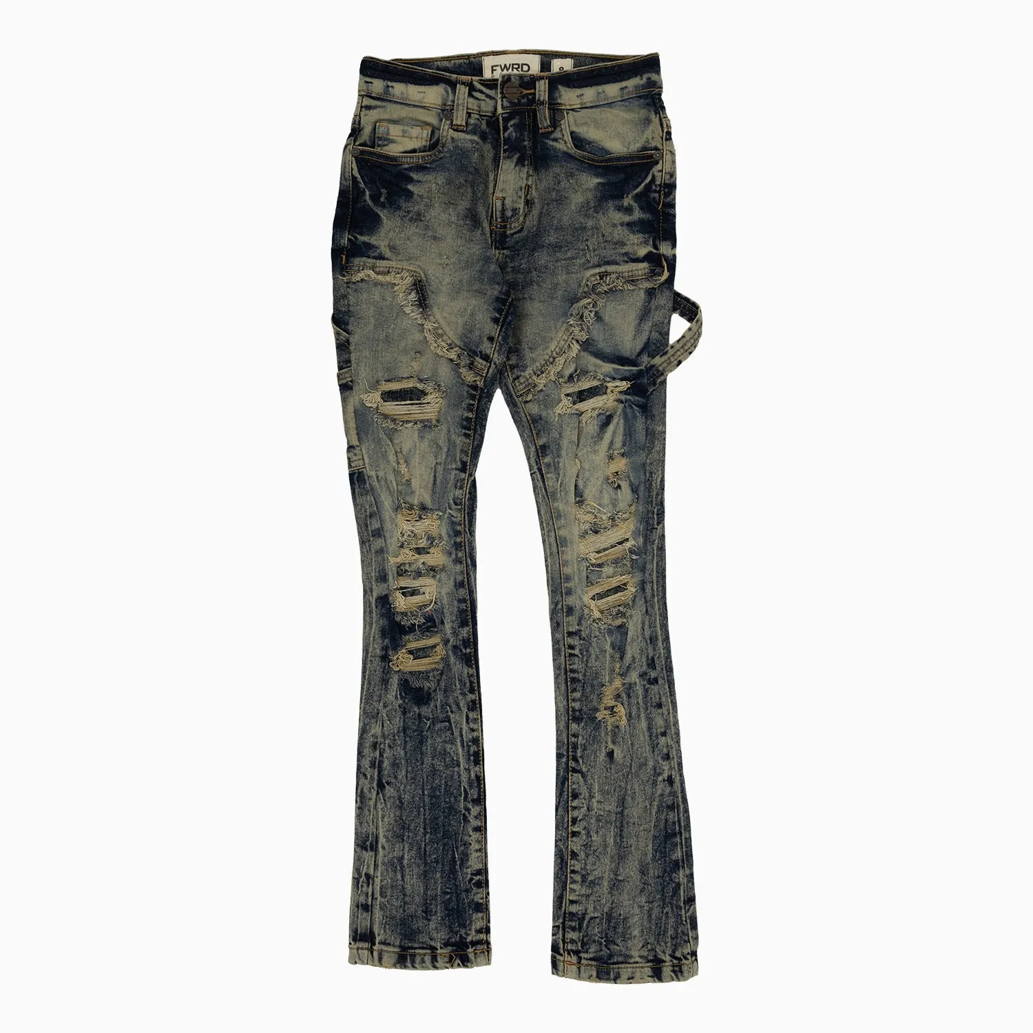 Kid's Distressed Carpenter Slim Jeans Pant