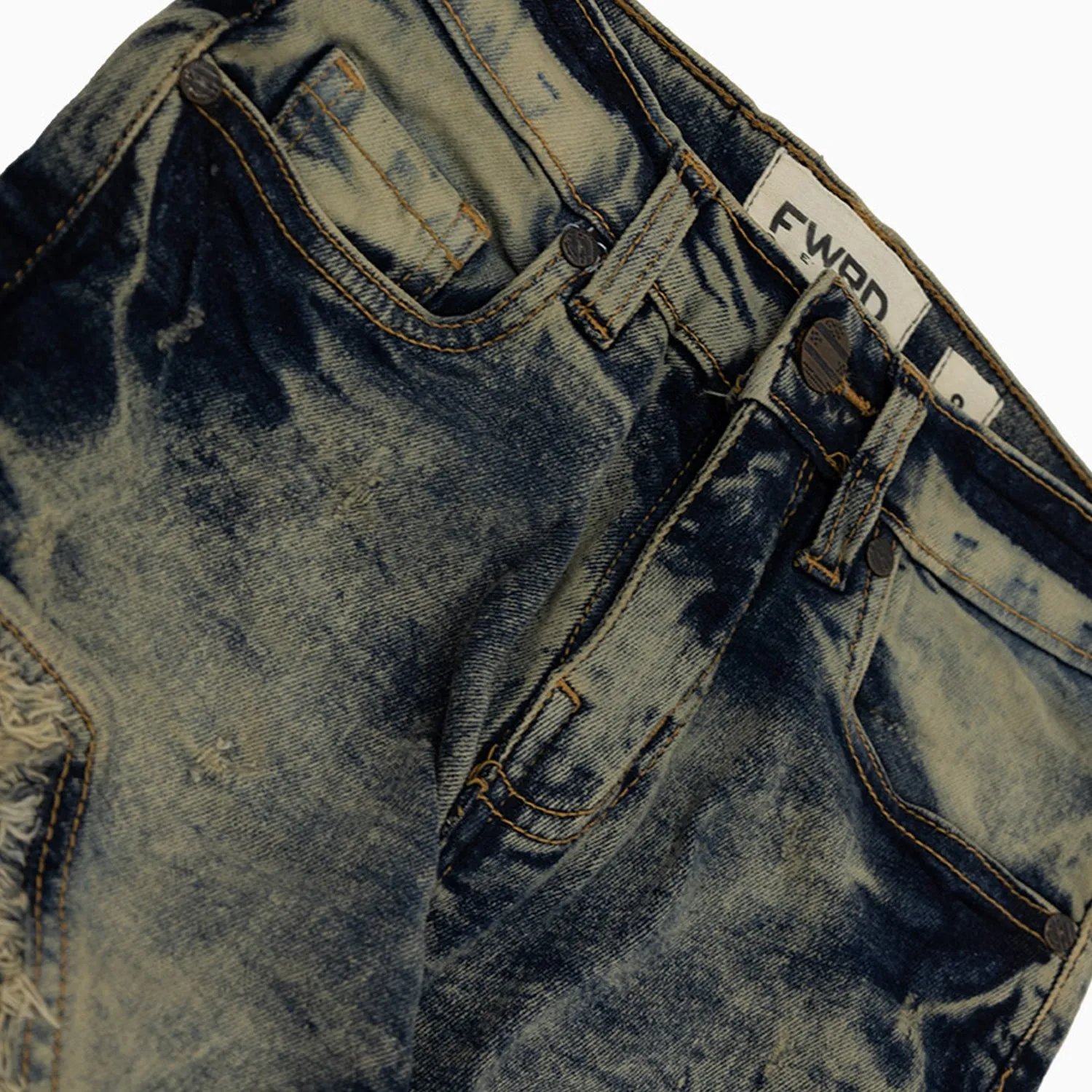 Kid's Distressed Carpenter Slim Jeans Pant