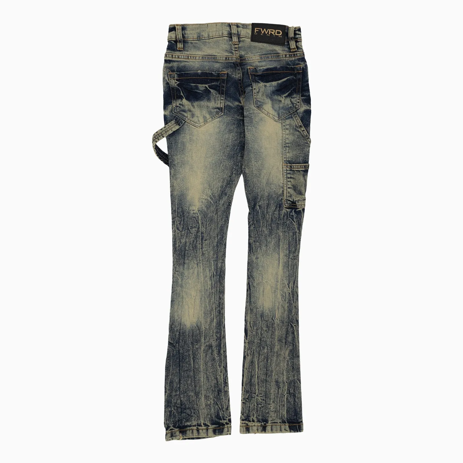 Kid's Distressed Carpenter Slim Jeans Pant