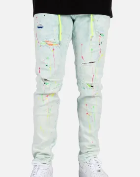 Kloud 9 SPLATTERED PAINT JEANS