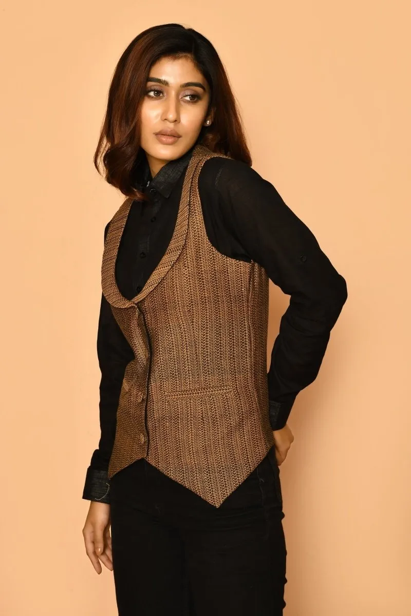 Kyra Handloom Womens Cotton Jacket