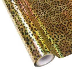 Laser Foils 12" StarCraft Electra Foil - Holographic Leopard Print