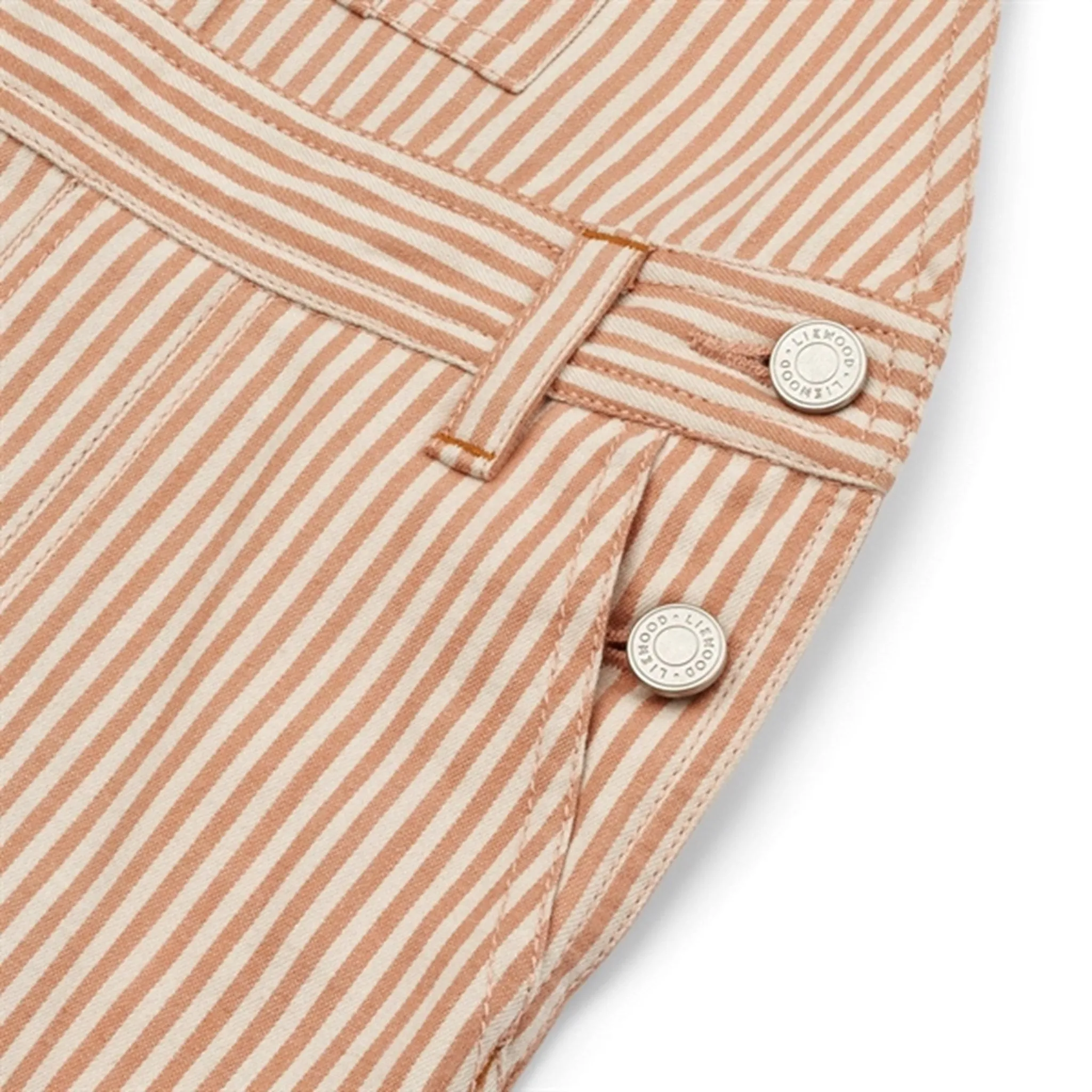 Liewood Y/D Stripe Tuscany Rose/Sandy Venedict Stripe Overall