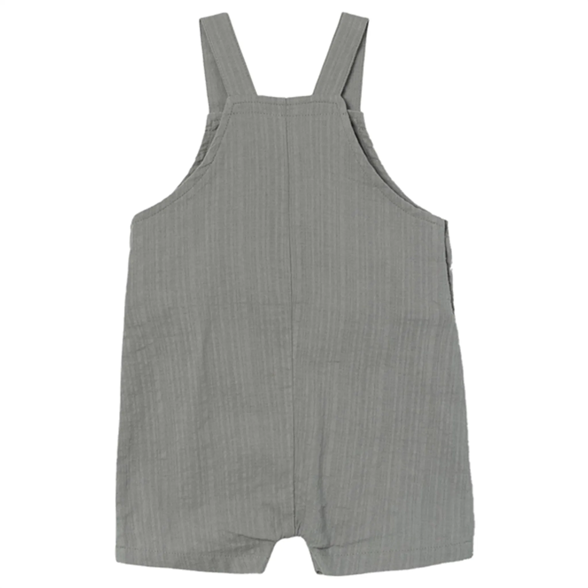 Lil'Atelier Frost Gray Hessa Loose Shorts Overall