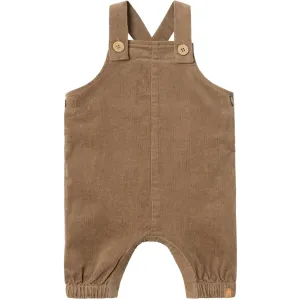 Lil'Atelier Sepia Tint Obert Corduroy Overall