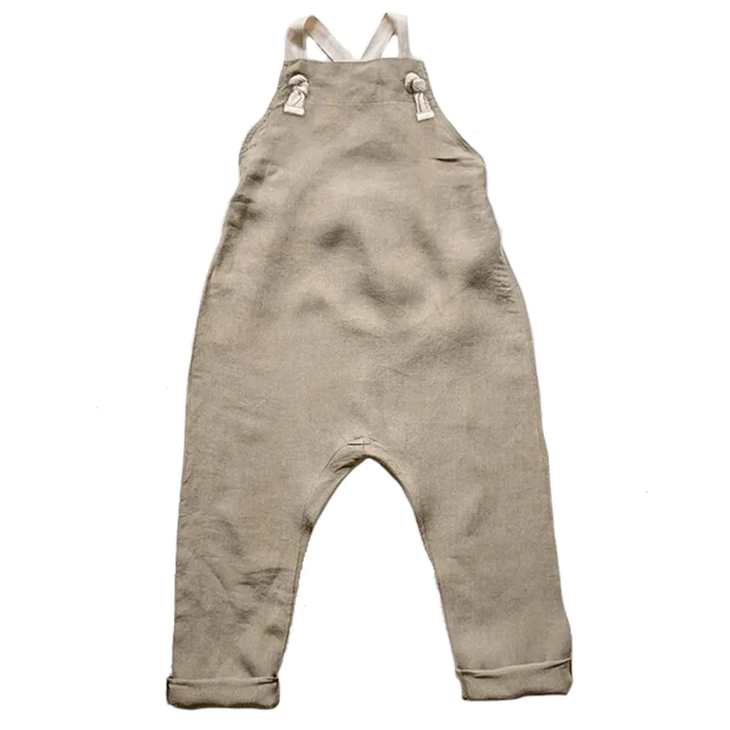 Linen Overall | Oatmeal