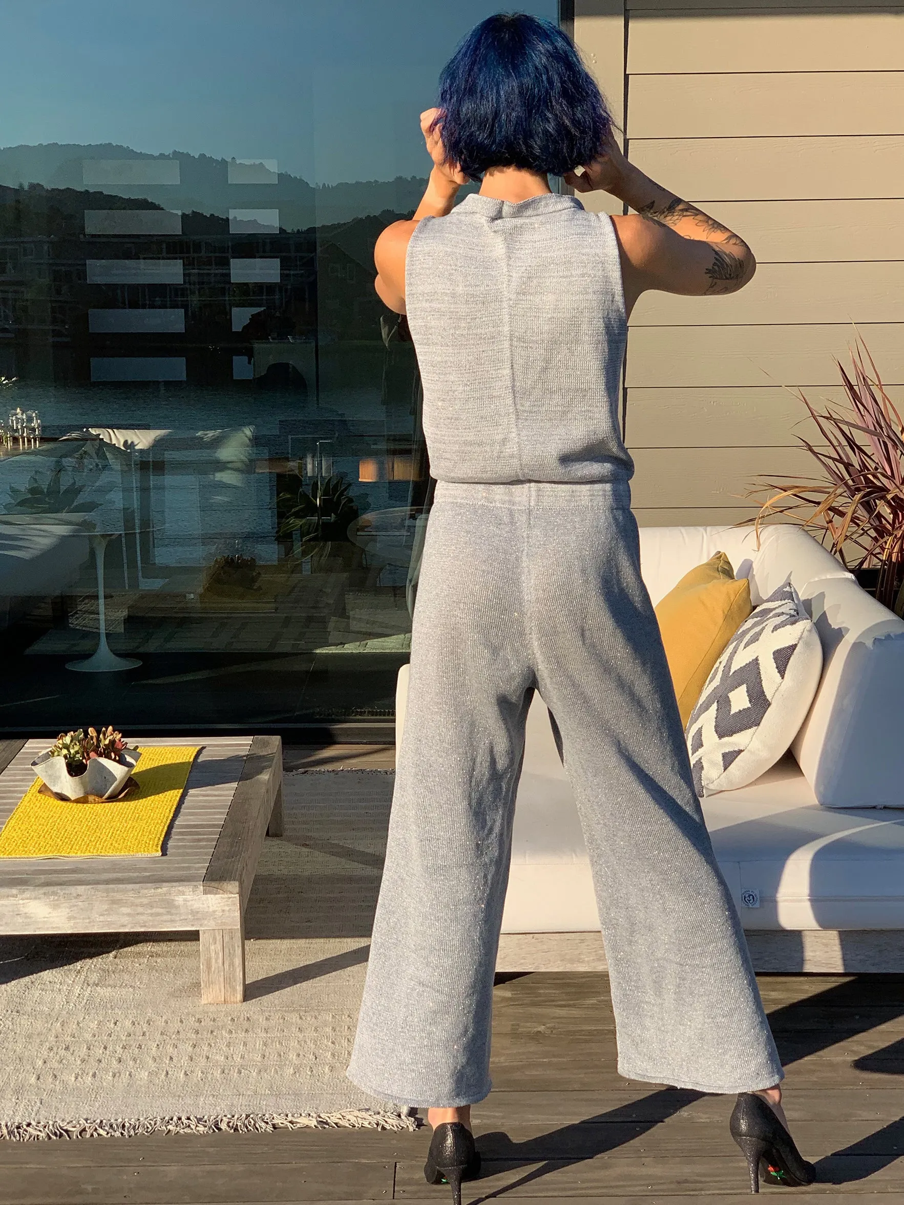 Linen Sparkle Jumpsuit