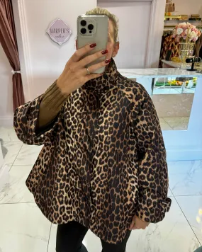 Livia Leopard Jacket Coat