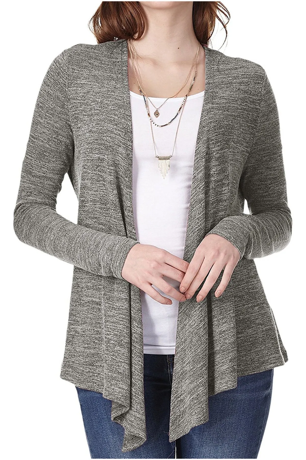 Long Sleeve Loose Knit Cardigan