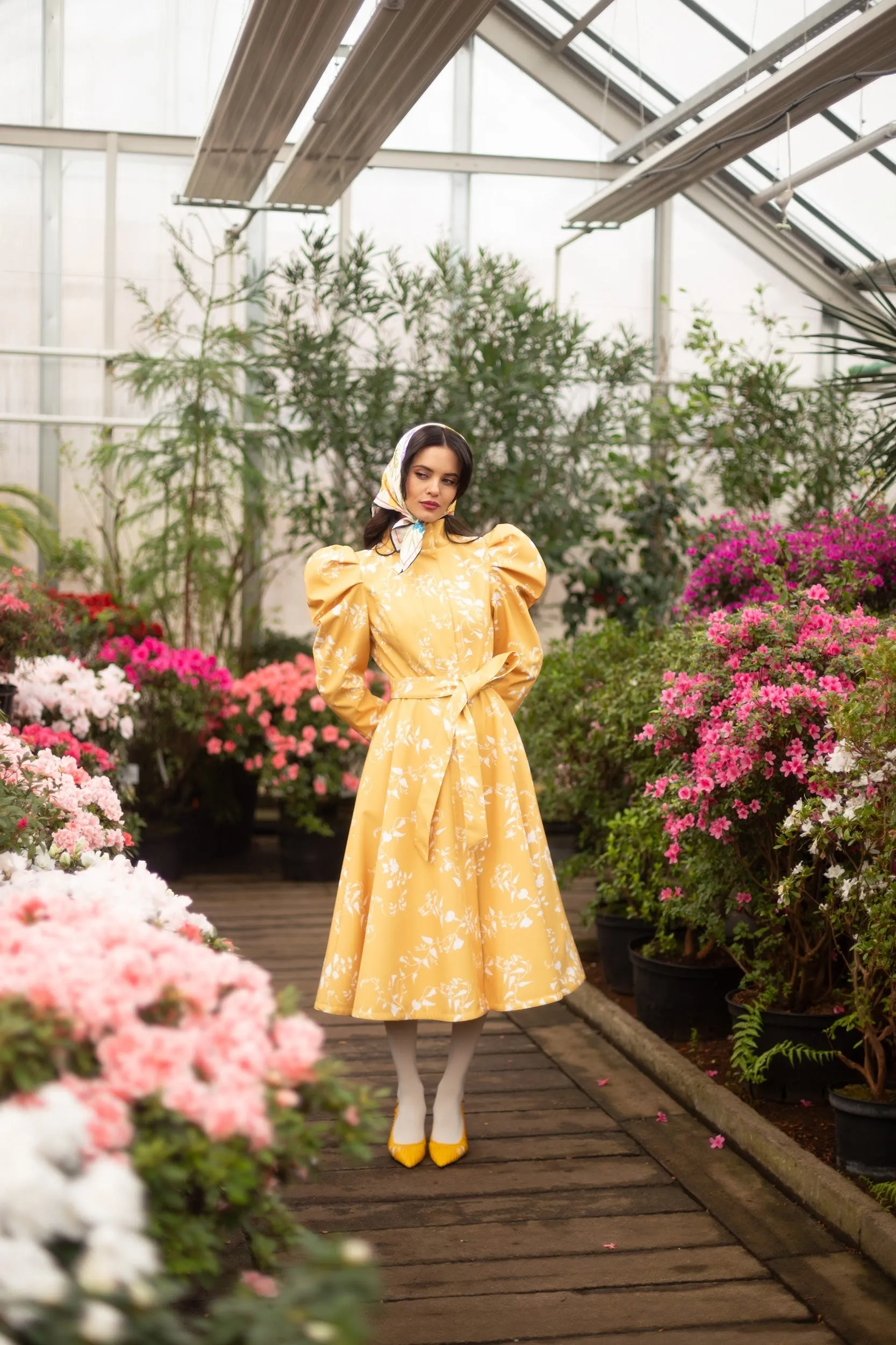 Majestic Yellow Raincoat