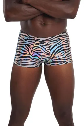 Mens Booty Shorts - Galactic Jungle