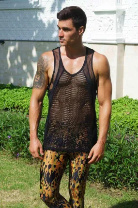 Mens Mesh Tank Top