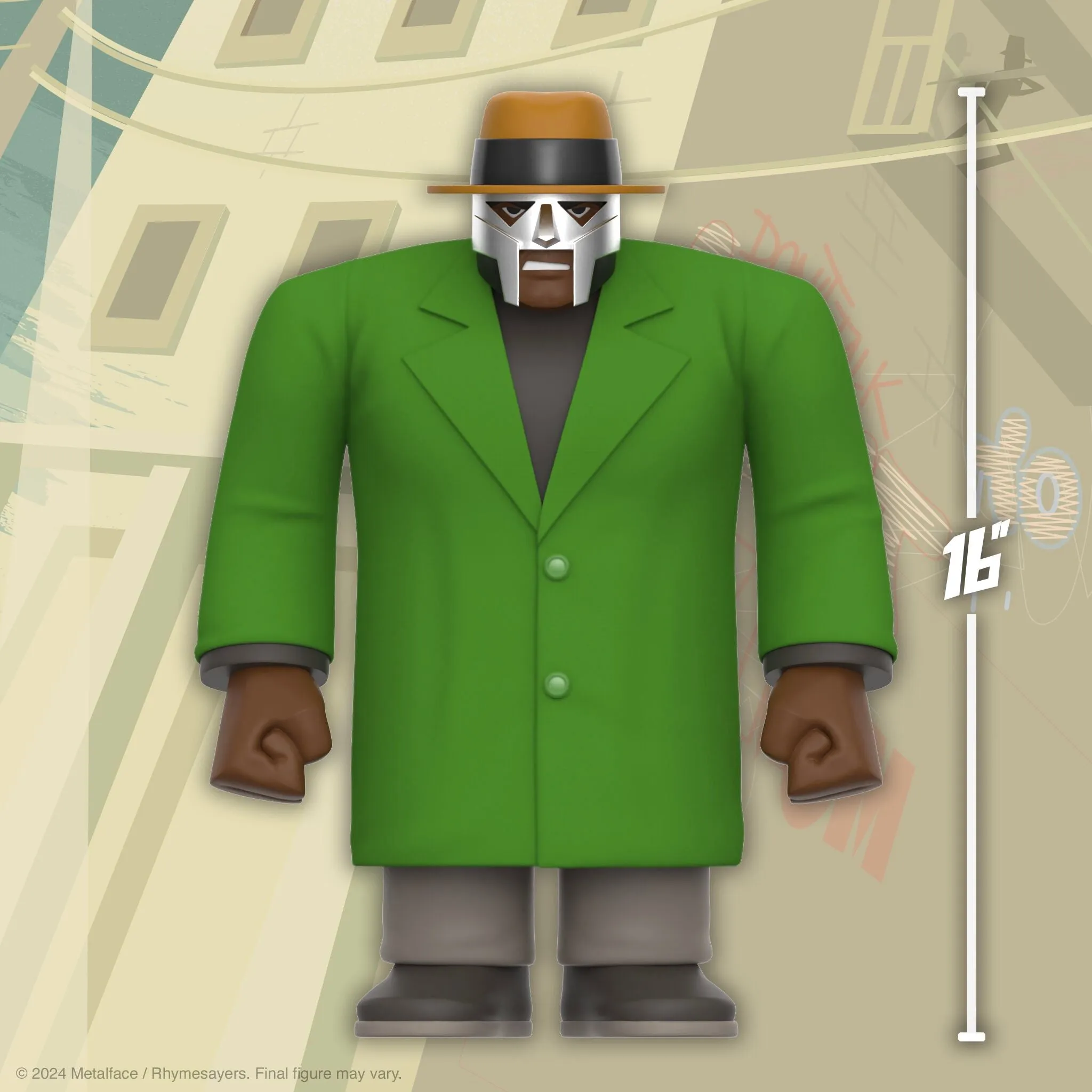 MF Doom x Madlib - Madvillain SuperSize Vinyl Figure