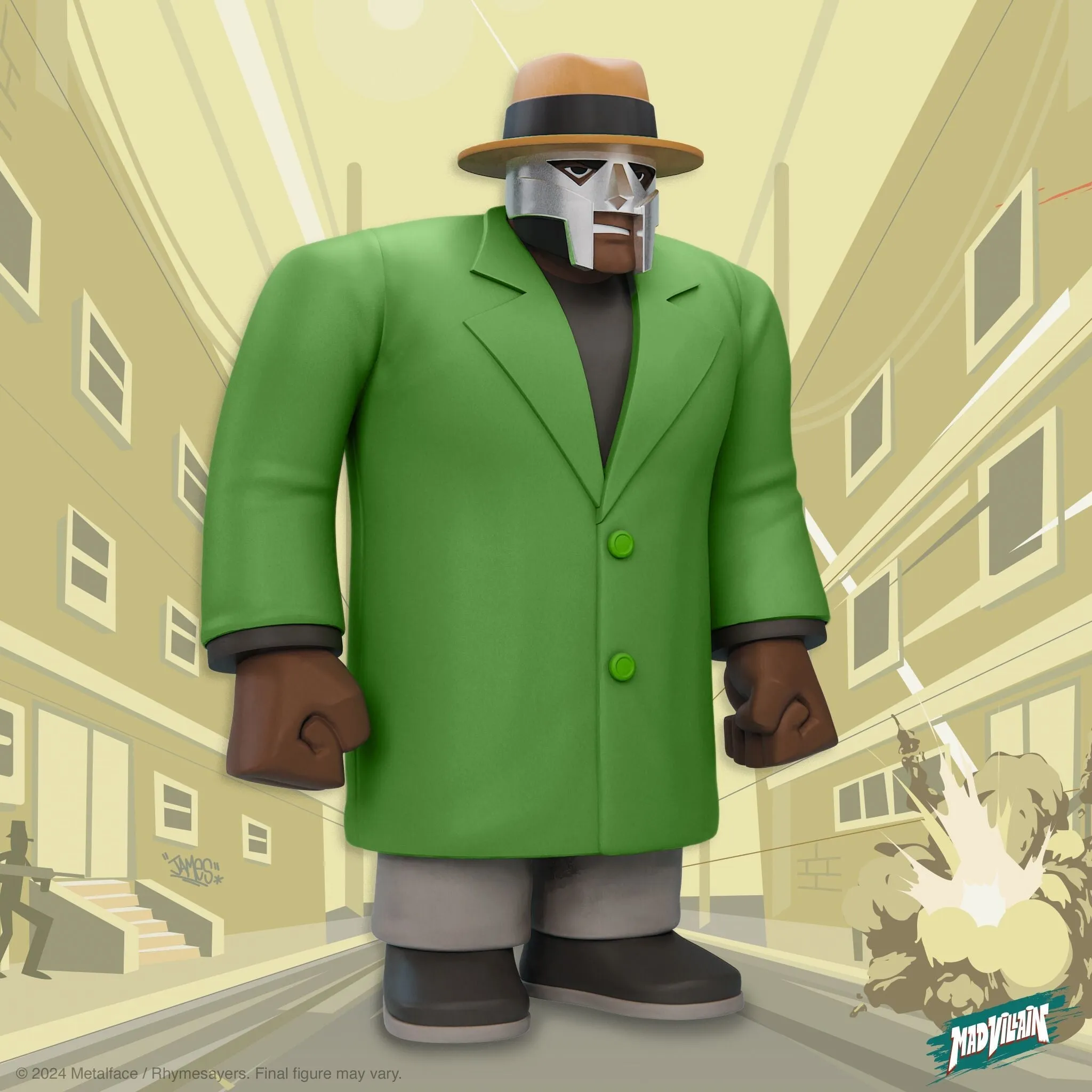 MF Doom x Madlib - Madvillain SuperSize Vinyl Figure