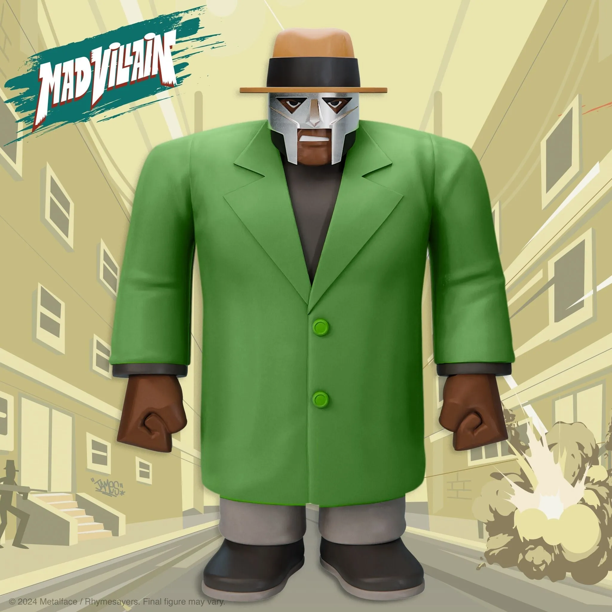 MF Doom x Madlib - Madvillain SuperSize Vinyl Figure