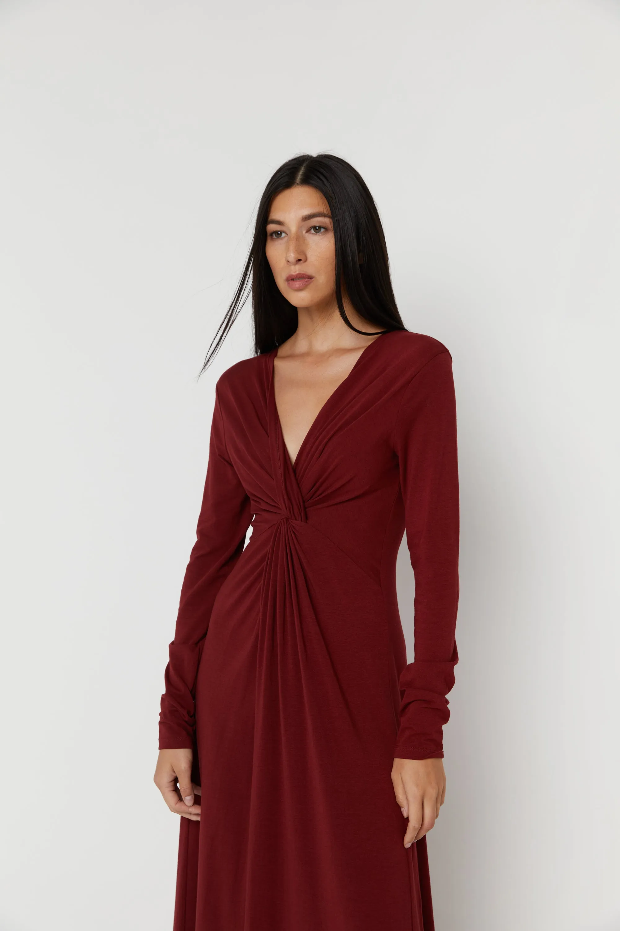 MIDI TWIST DRESS