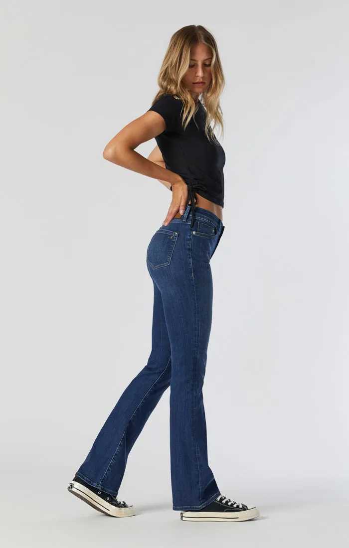 MOLLY BOOTCUT JEANS IN INDIGO SUPERSOFT