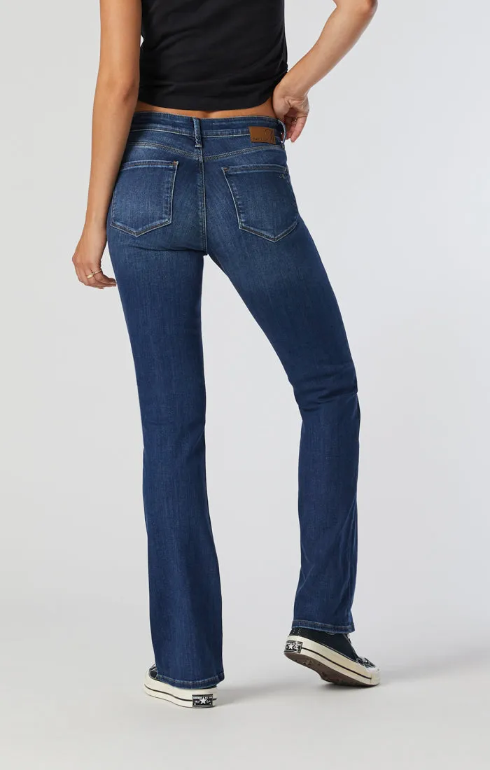 MOLLY BOOTCUT JEANS IN INDIGO SUPERSOFT