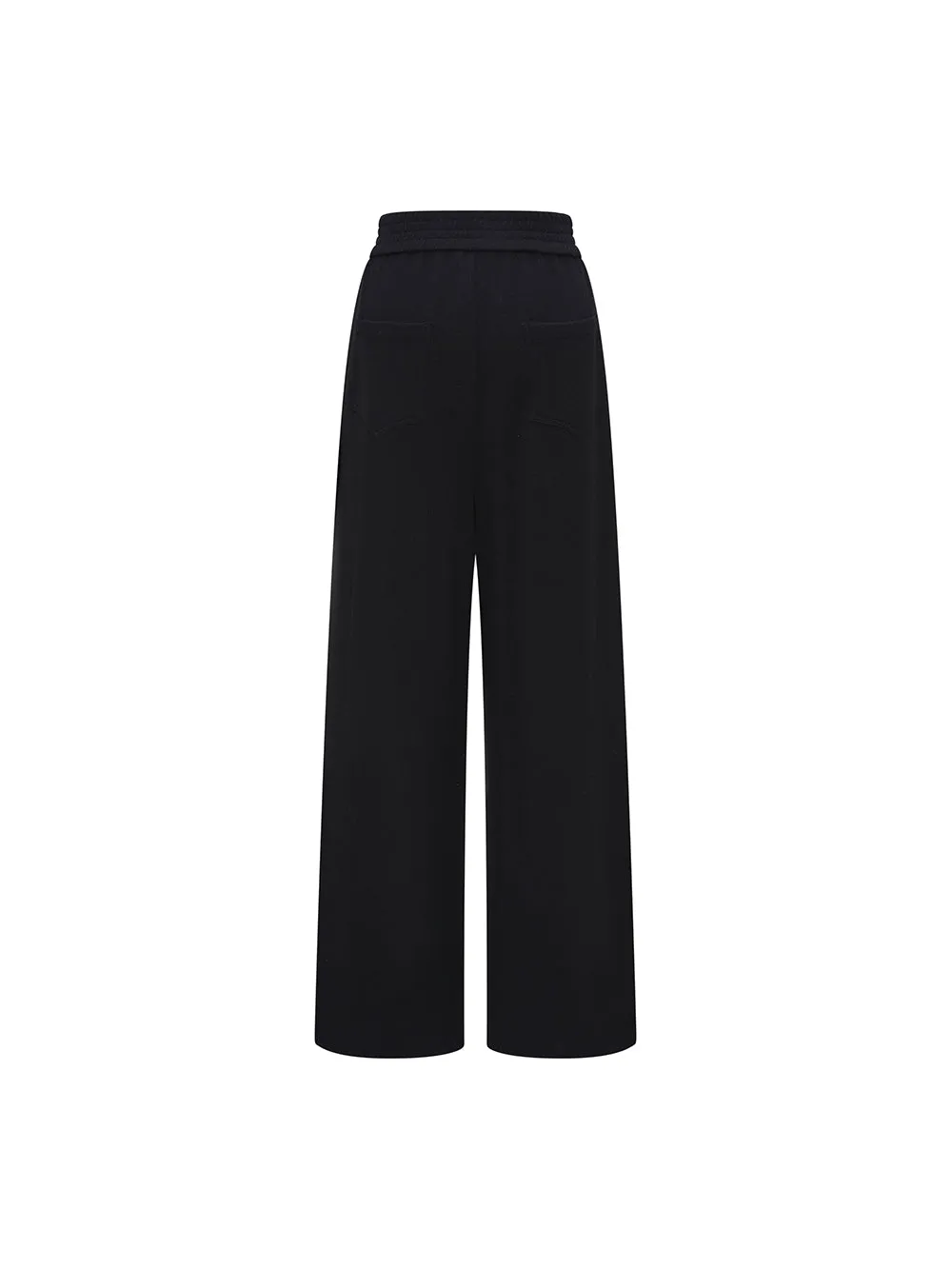 MUKZIN Linglong "Moon God" New Chinese-style Knit Straight Trousers