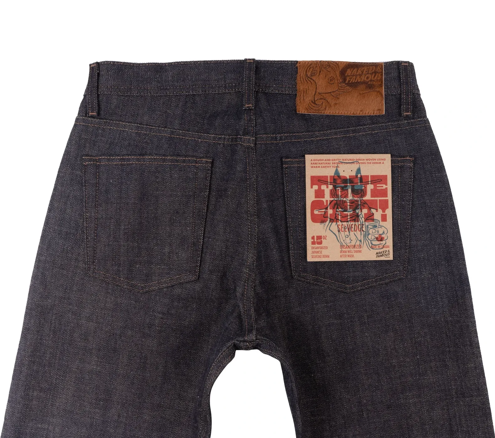 Naked & Famous Weird Guy True Grit Selvedge