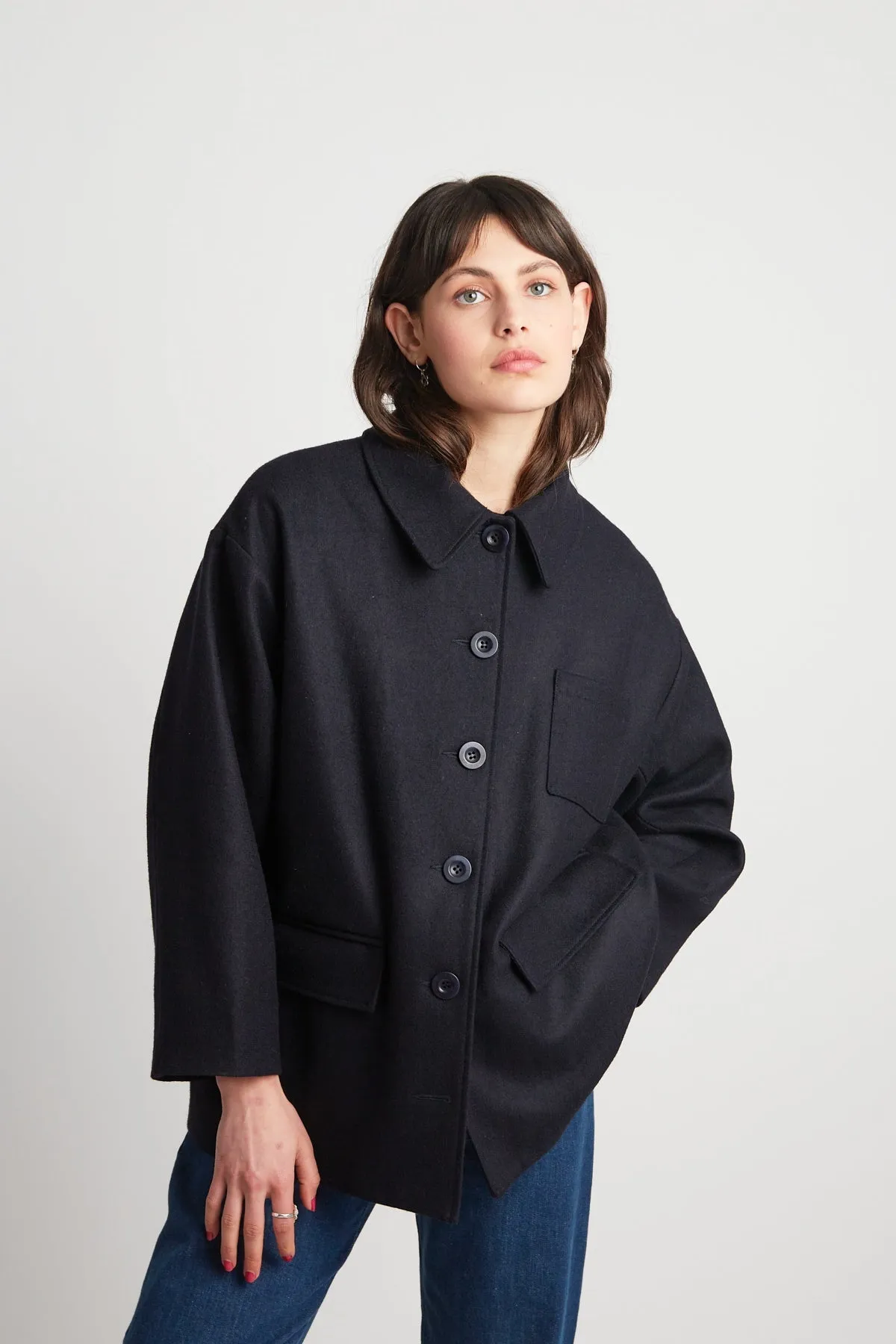 Neptune Coat - Navy