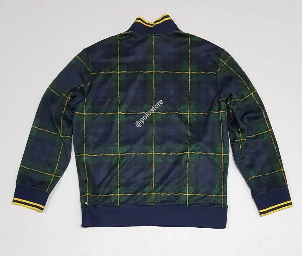 Nwt Polo Ralph Lauren Plaid Polo 67 Track Jacket