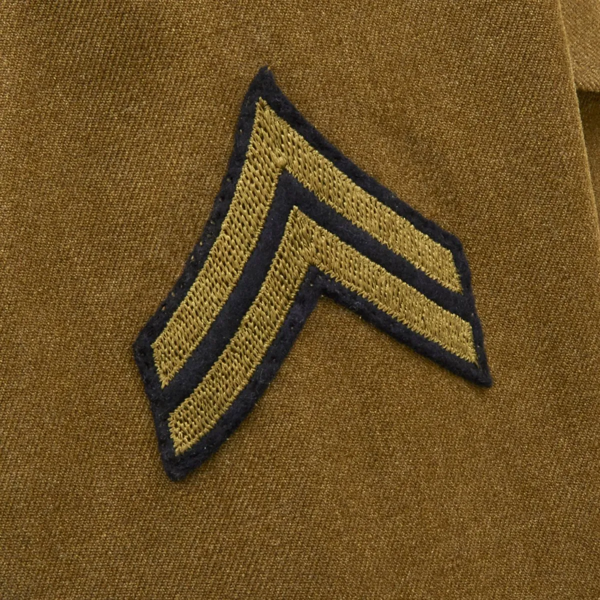 Original U.S. WWII 750th Railway Operating Battalion Ike Jacket with Distinctive Unit Insignia