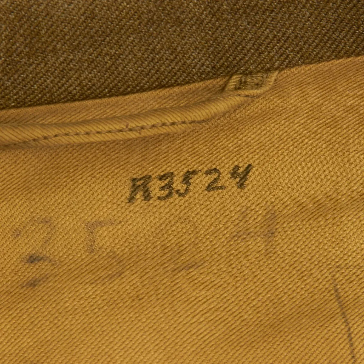 Original U.S. WWII 750th Railway Operating Battalion Ike Jacket with Distinctive Unit Insignia