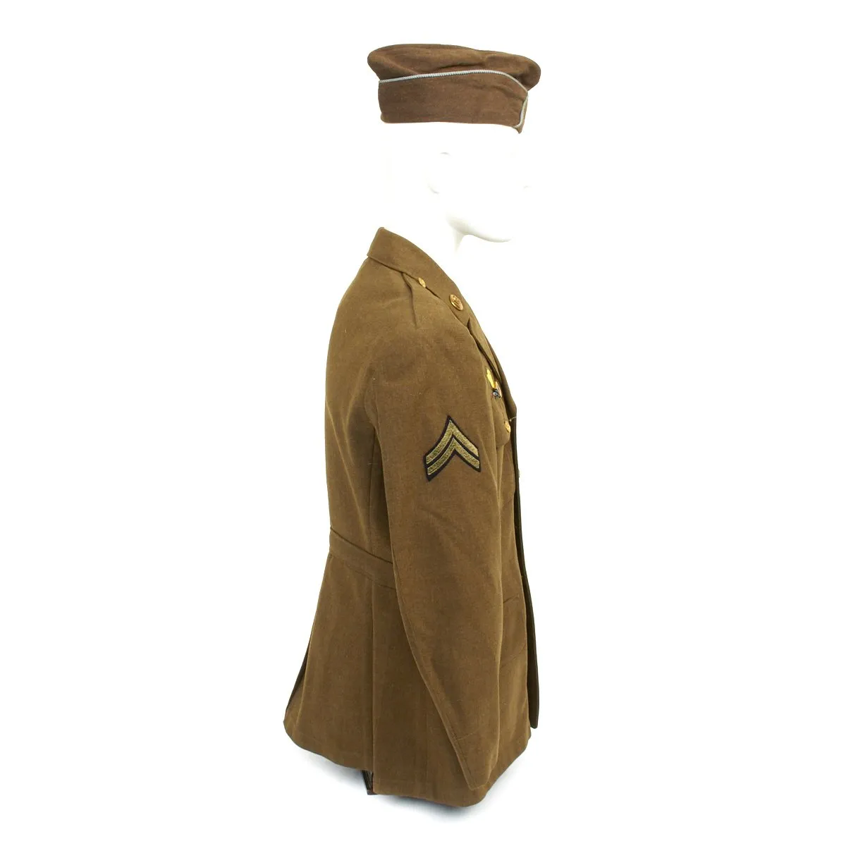 Original U.S. WWII D-Day Pointe Du Hoc 2nd Ranger Battalion Named Uniform Grouping