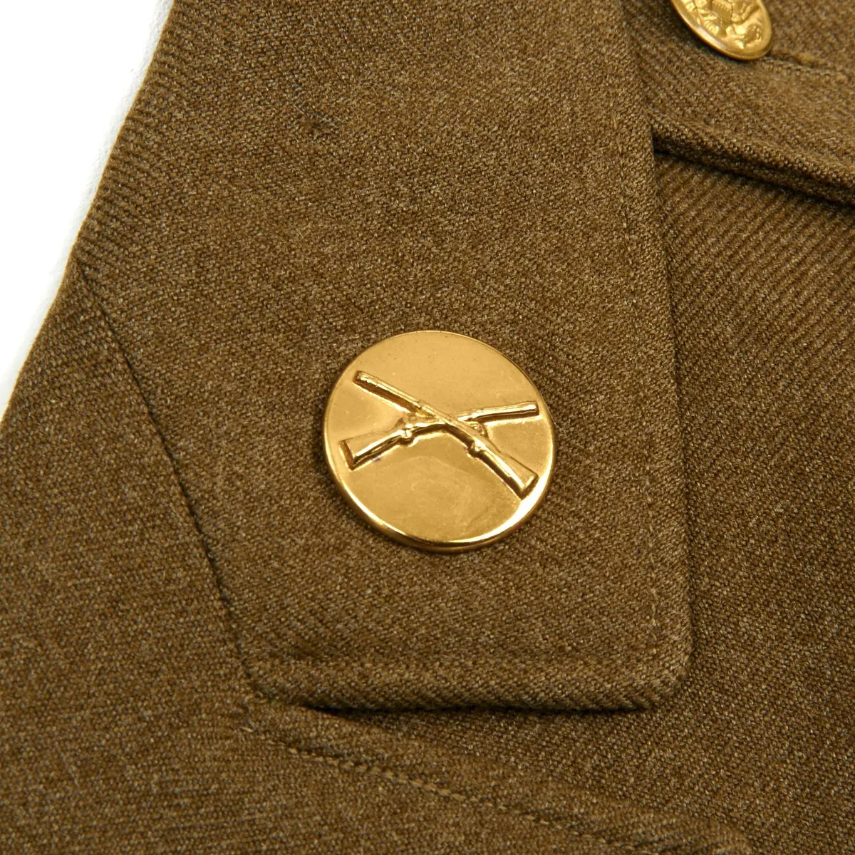 Original U.S. WWII D-Day Pointe Du Hoc 2nd Ranger Battalion Named Uniform Grouping